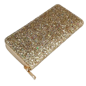 Gold Glitter Wallet